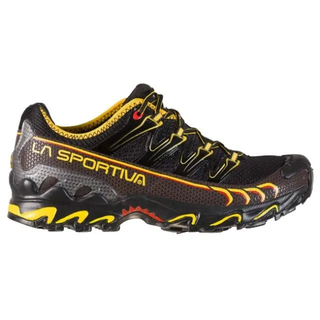 La Sportiva Ultra Raptor Men Running Shoes Black/Yellow