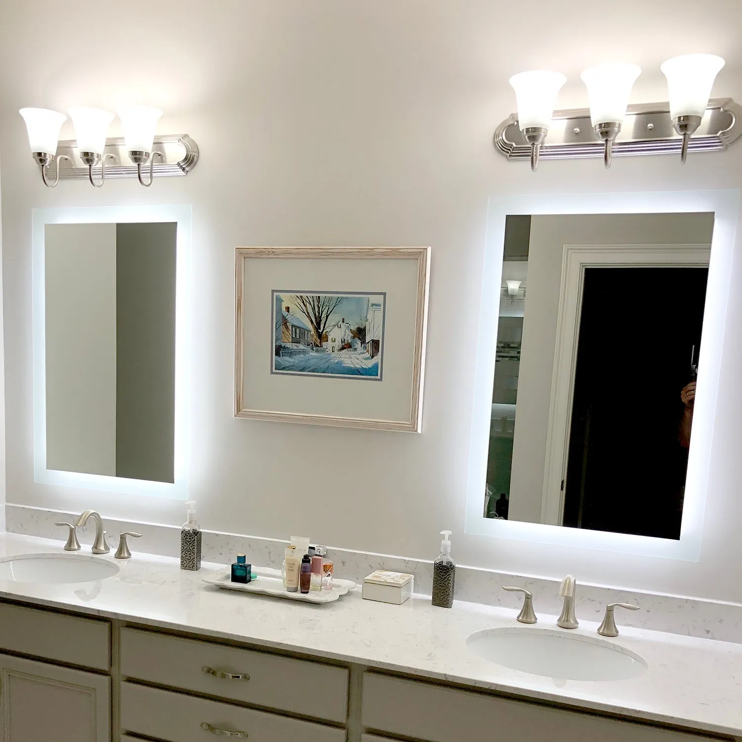 LED Mirror (Side-Lighted) 28" x 44" (or 44" x 28")