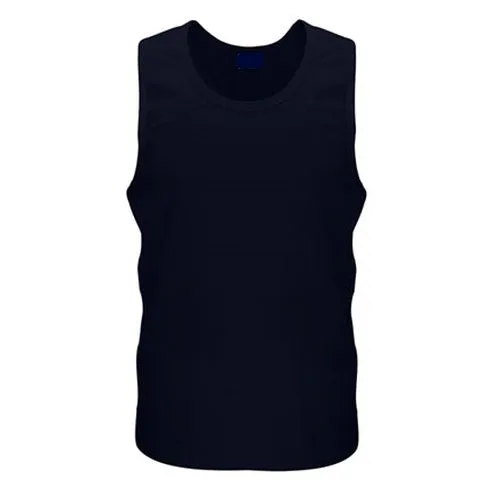 Logo 100% Cotton Jersey Singlet