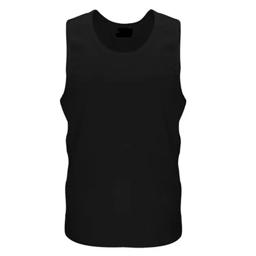 Logo 100% Cotton Jersey Singlet