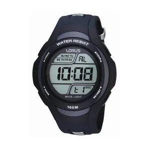 Lorus Mens Sports Digital Watch 100 Metres