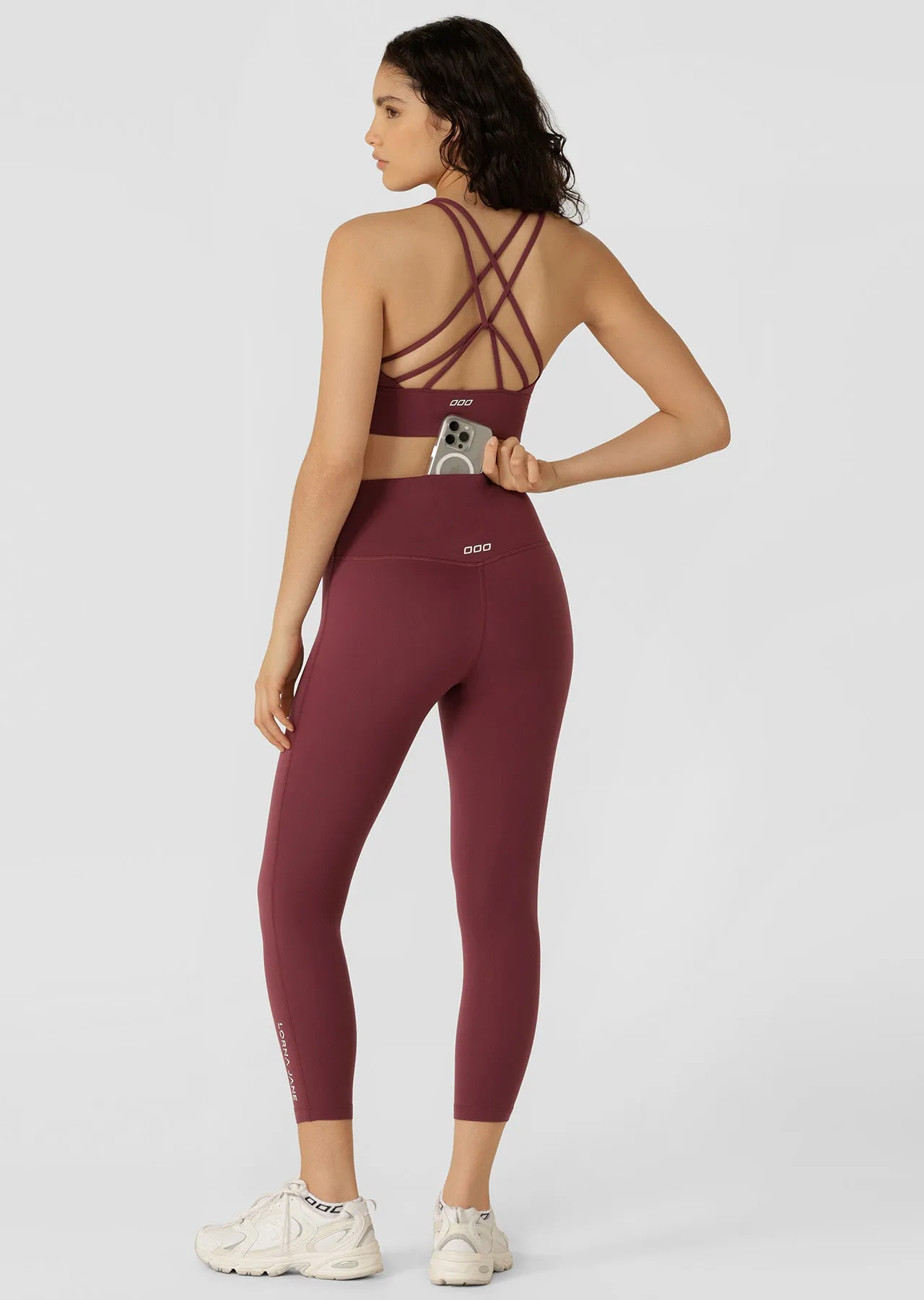 Lotus Longline Sports Bra