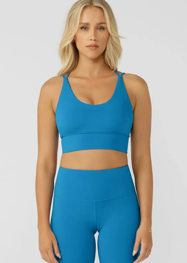 Lotus Longline Sports Bra