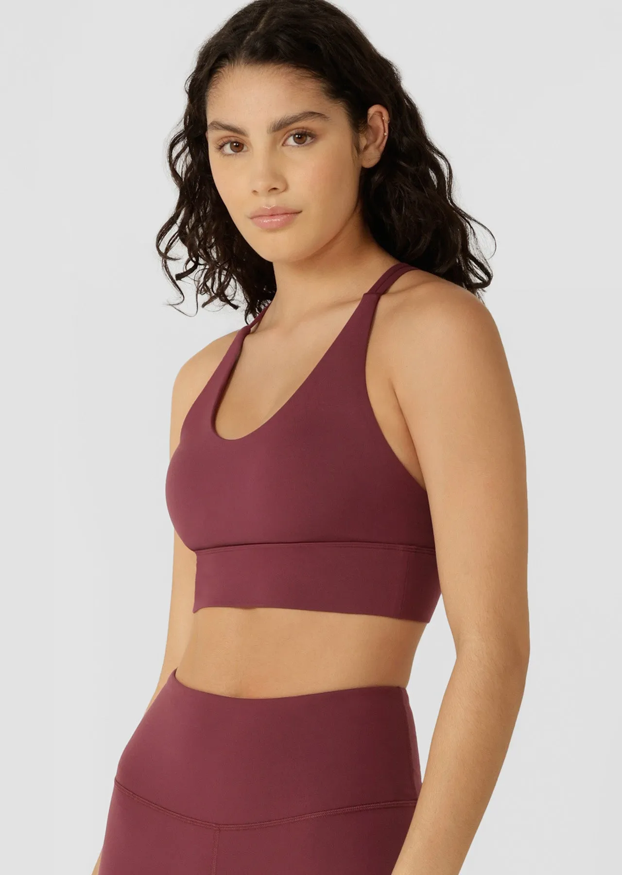 Lotus Longline Sports Bra