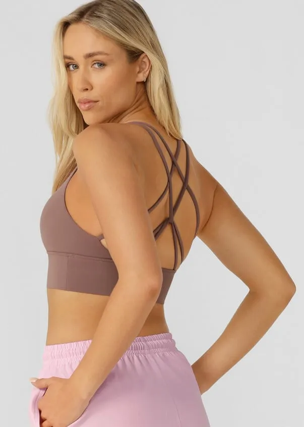 Lotus Longline Sports Bra