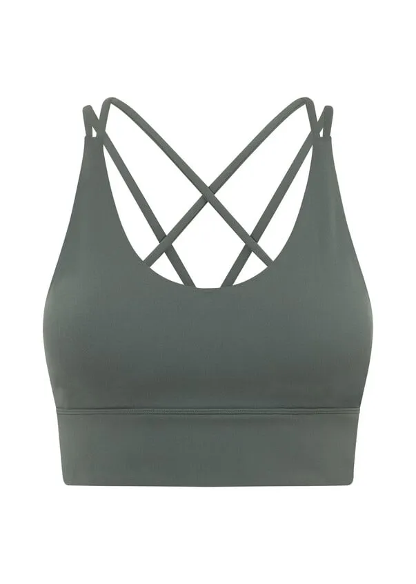 Lotus Longline Sports Bra