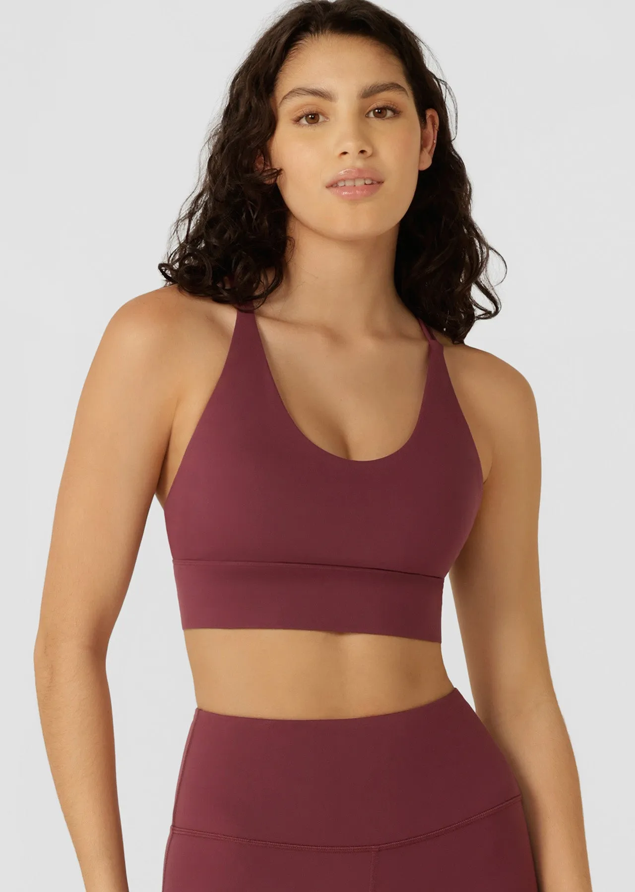 Lotus Longline Sports Bra