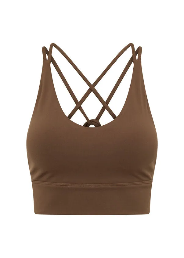 Lotus Longline Sports Bra