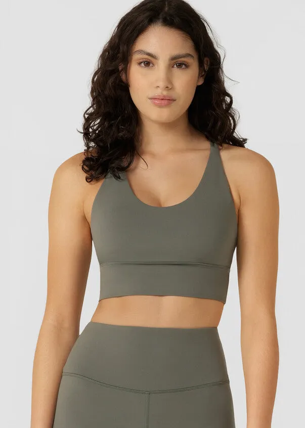 Lotus Longline Sports Bra