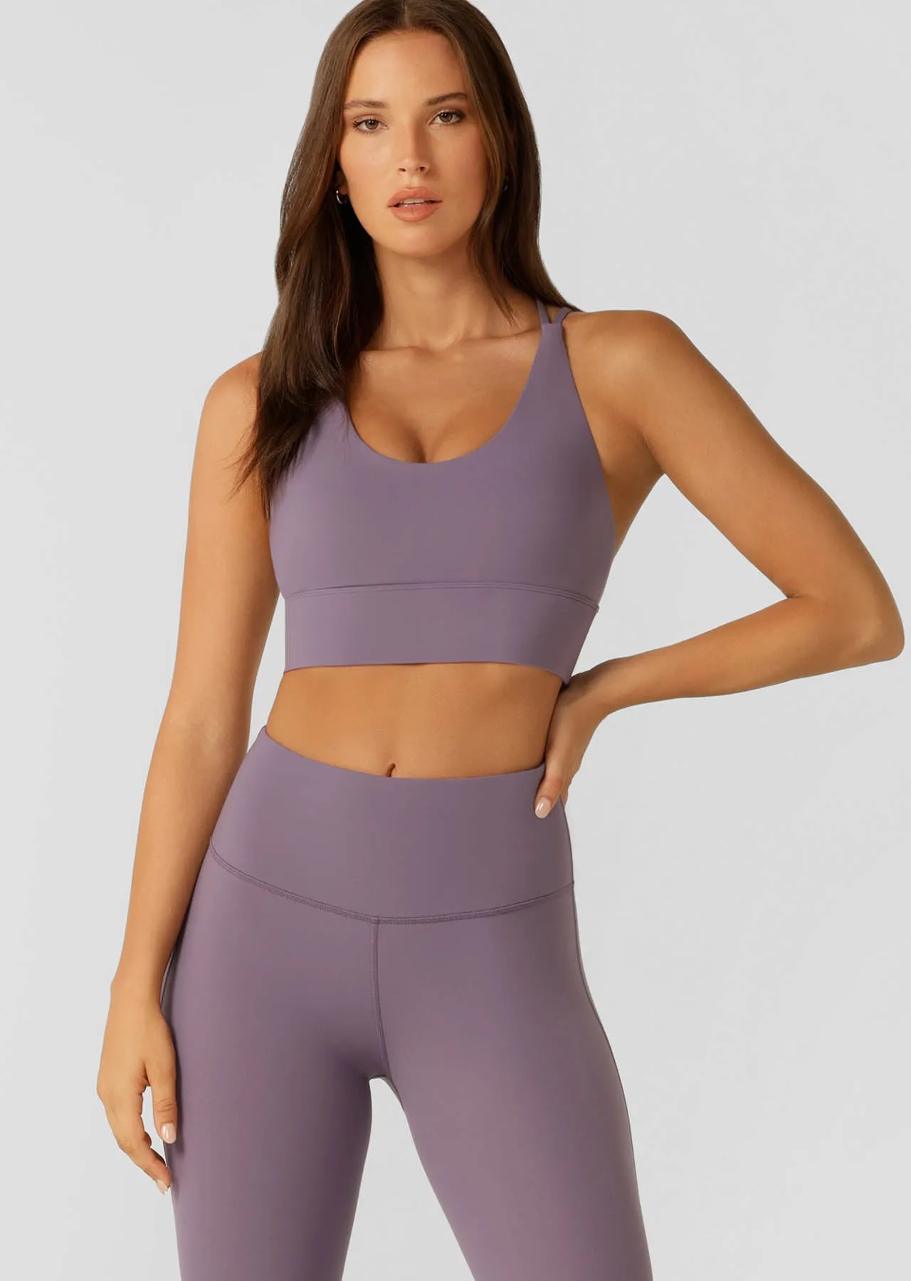 Lotus Longline Sports Bra