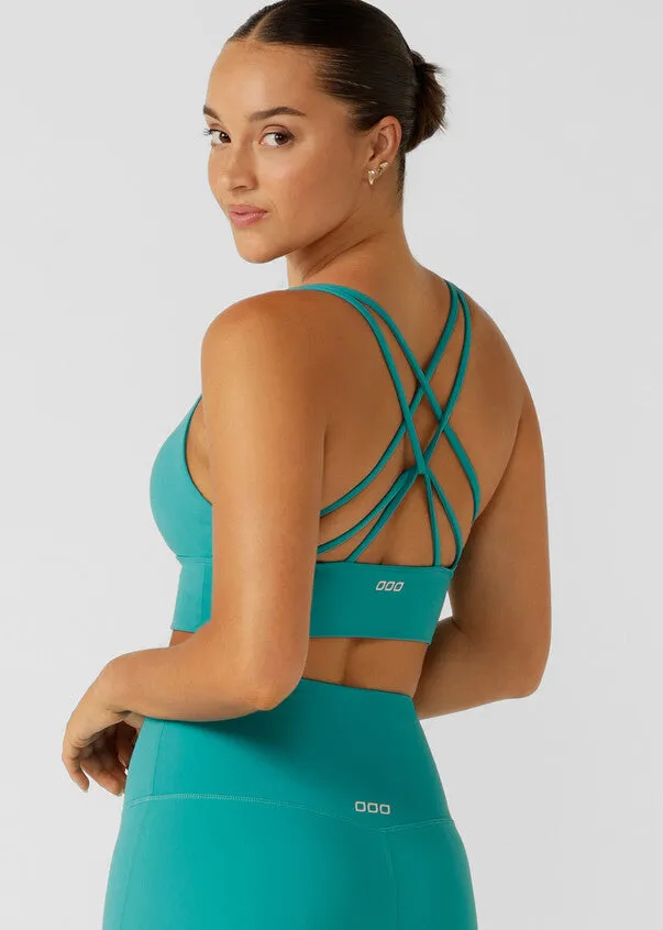 Lotus Longline Sports Bra