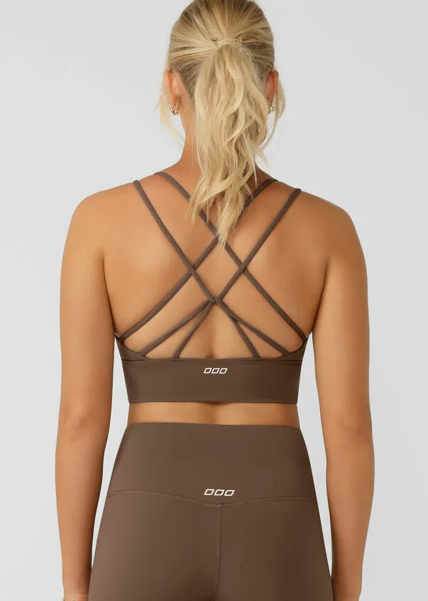 Lotus Longline Sports Bra