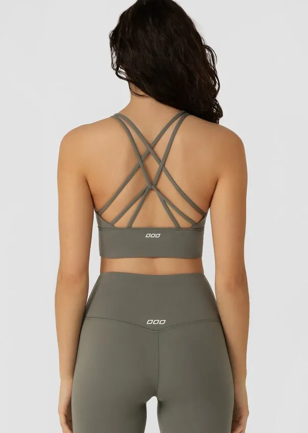 Lotus Longline Sports Bra