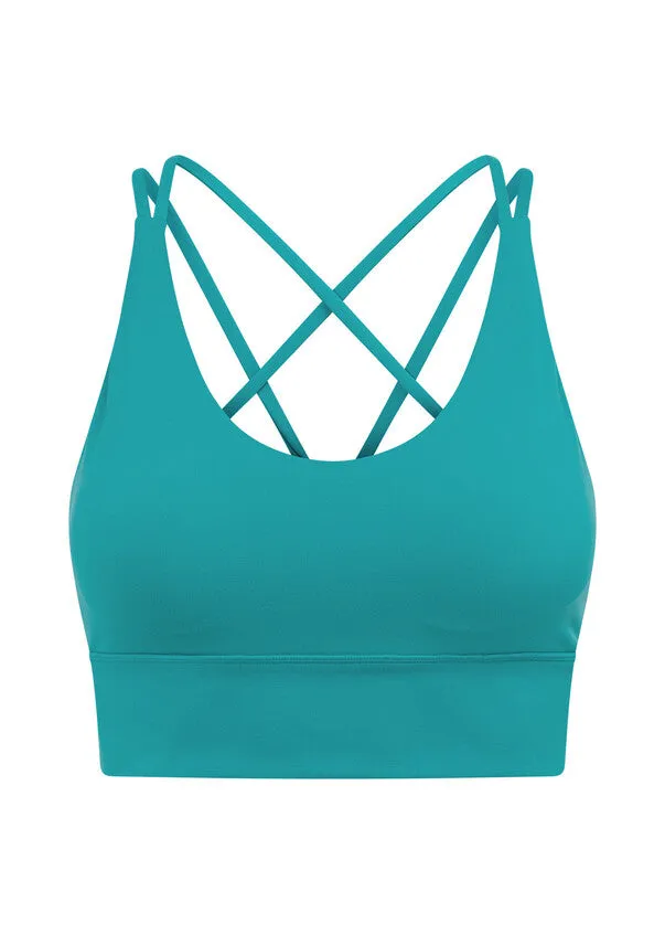 Lotus Longline Sports Bra