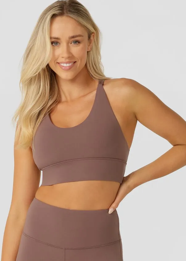 Lotus Longline Sports Bra