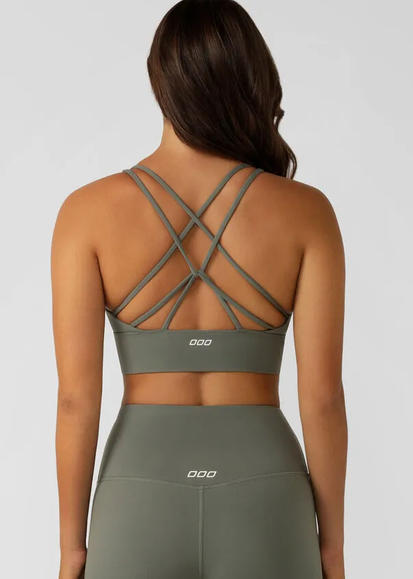 Lotus Longline Sports Bra