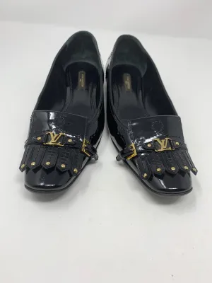 Louis Vuitton Black Patent Leather Shoes!