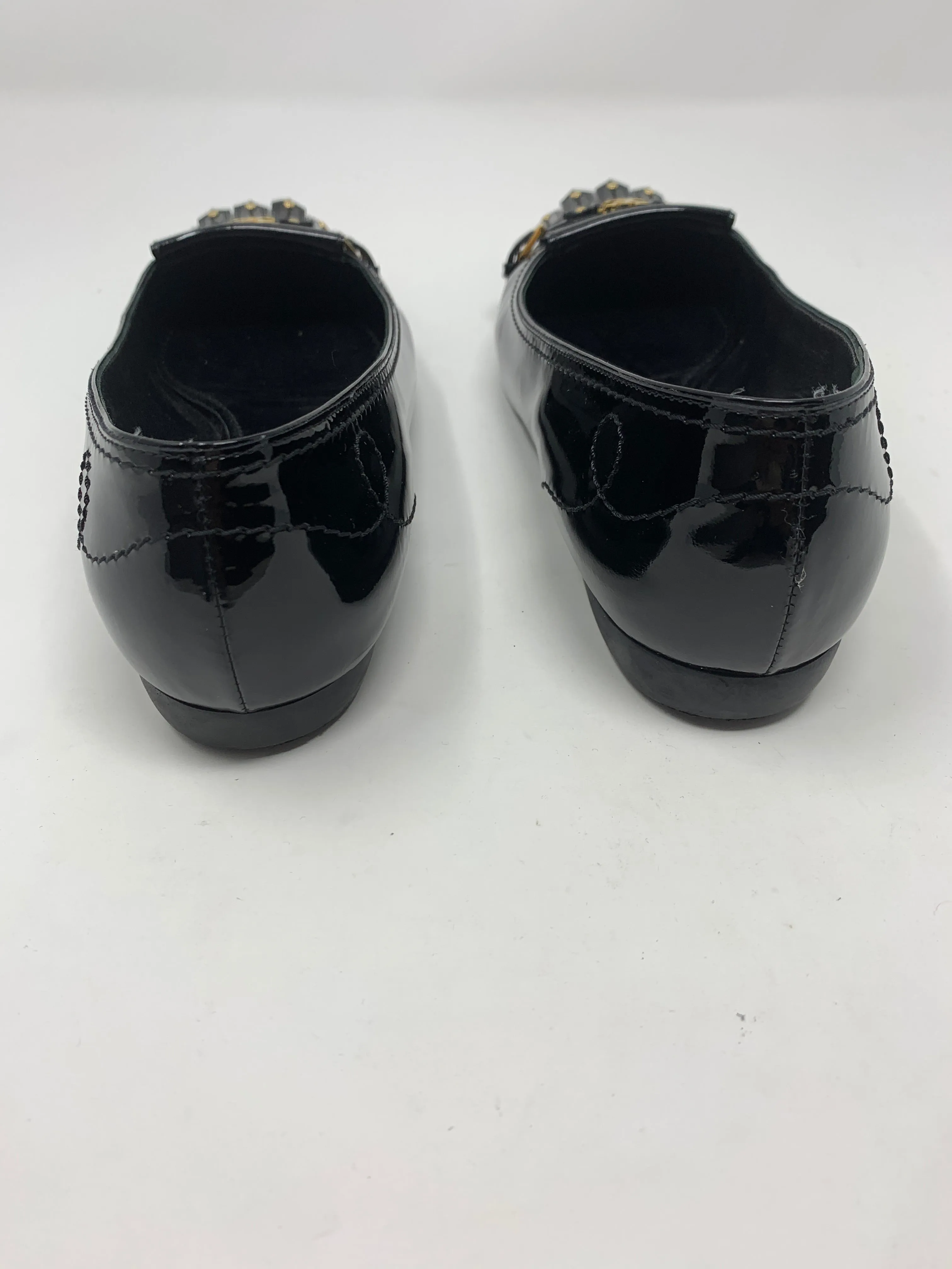 Louis Vuitton Black Patent Leather Shoes!