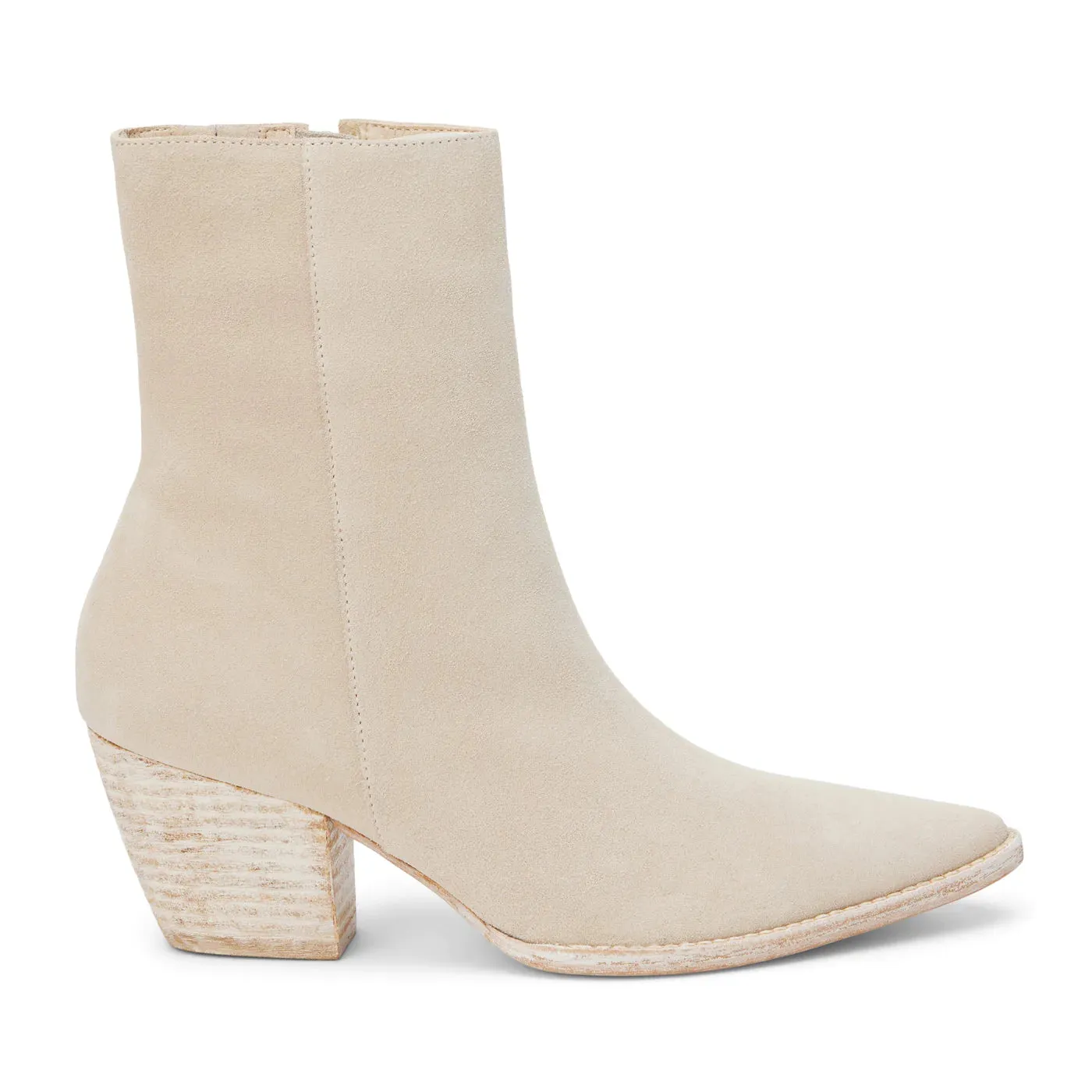 Matisse Ecru Suede Caty Bootie