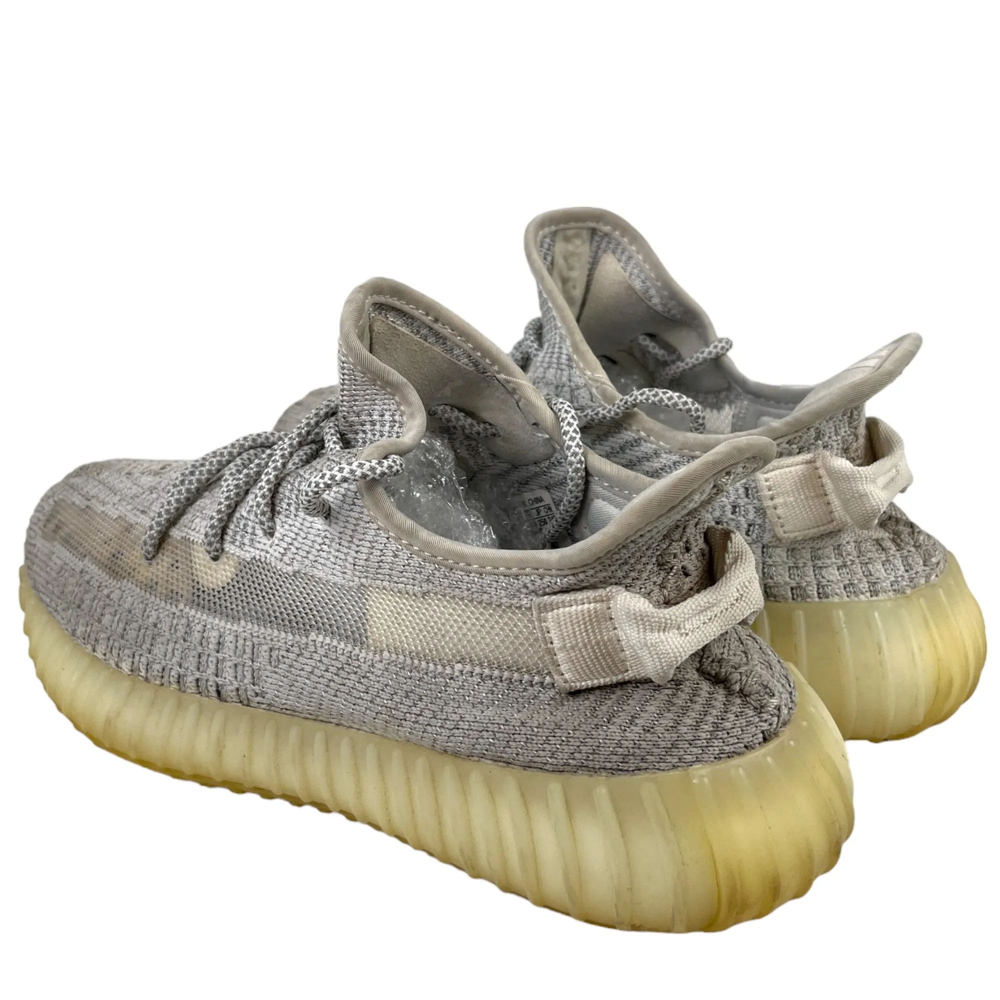 Men's Boost 350 V2 Citrin Low Trainers Grey Size EU 40.5 / UK 6.5