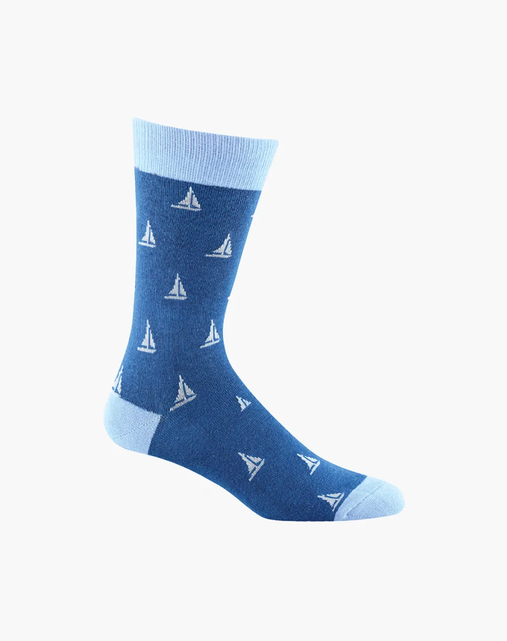 MENS DITSY SAILING BAMBOO SOCK