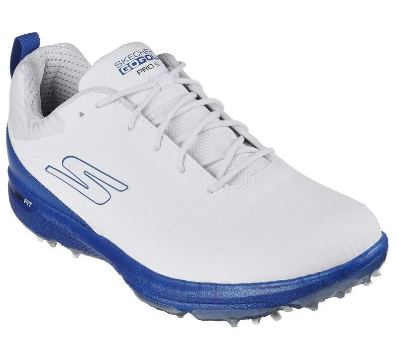 Men's Wide Fit Skechers 214044 Go Golf Pro 5 Hyper Golf Sneakers