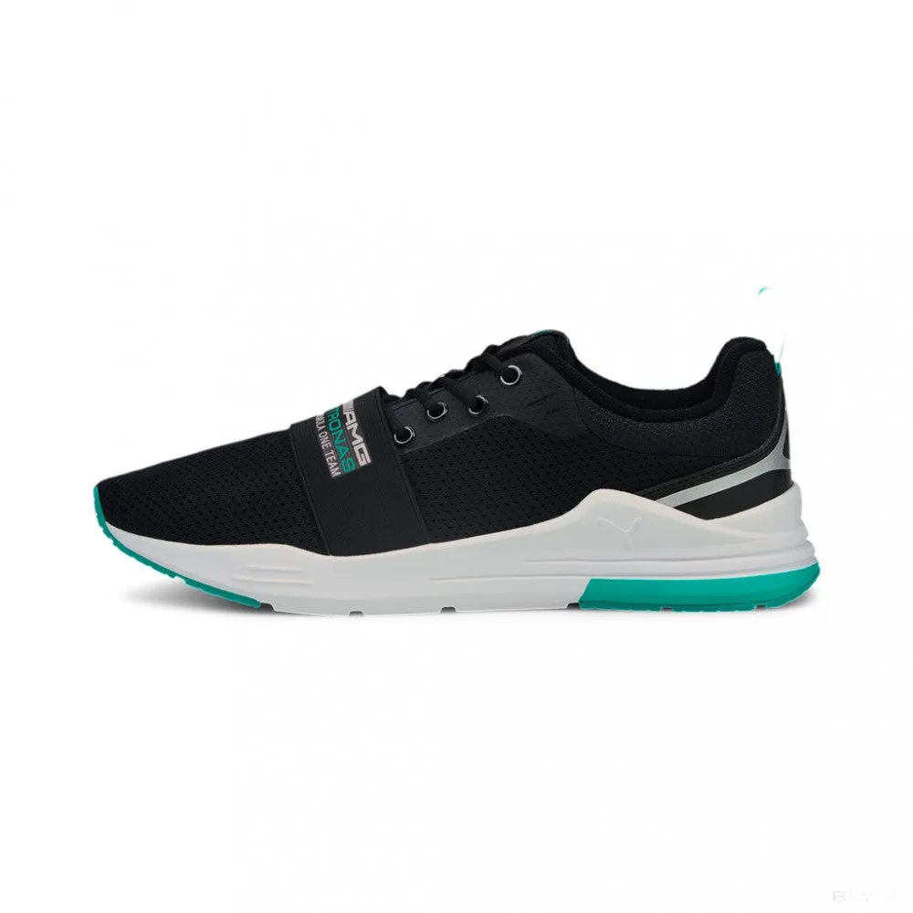 Mercedes Shoes, Puma Wired Run, Black, 2021