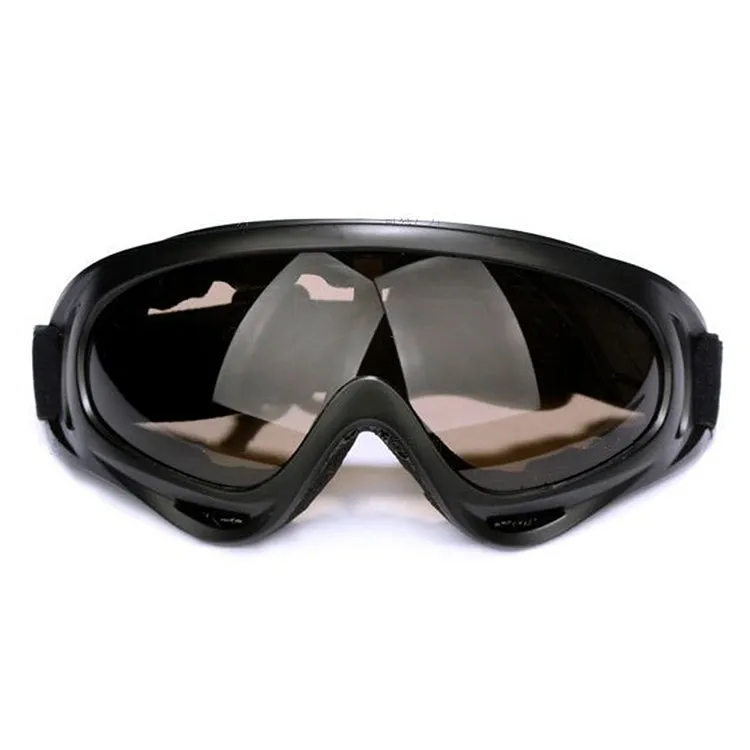 Motorcycle Parts Goggles Anti-UV Goggles Outdoor Windproof Glasses(Brown)