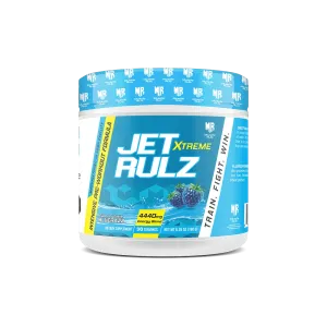 Muscle Rulz jet Rulz Extreme Pre Workout Blue Razz