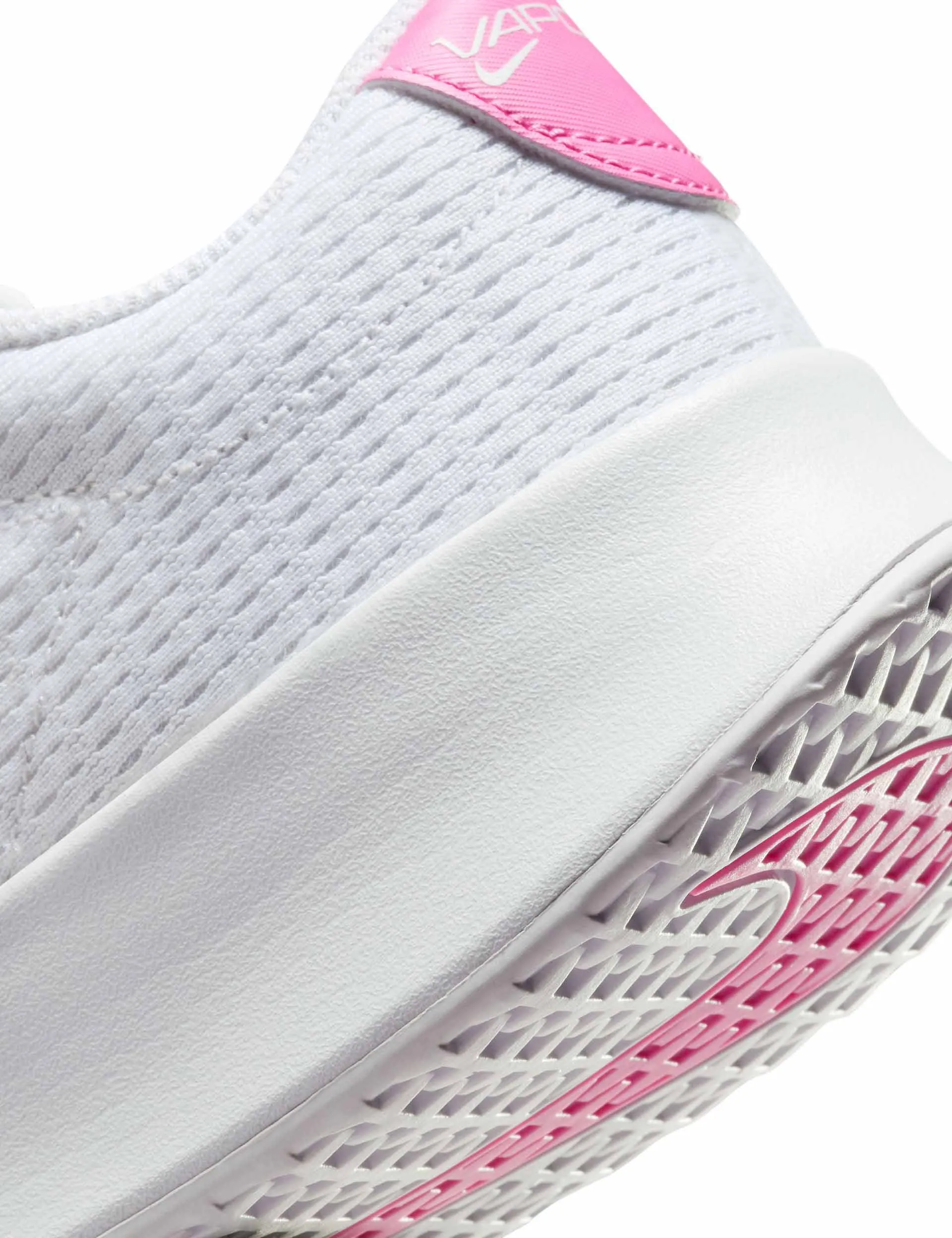 NikeCourt Vapor Lite 2 Shoes - White/Playful Pink