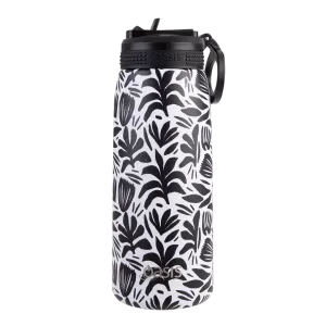 Oasis Insulated Sports Bottle with Sipper 780ml - Monochrome Blooms