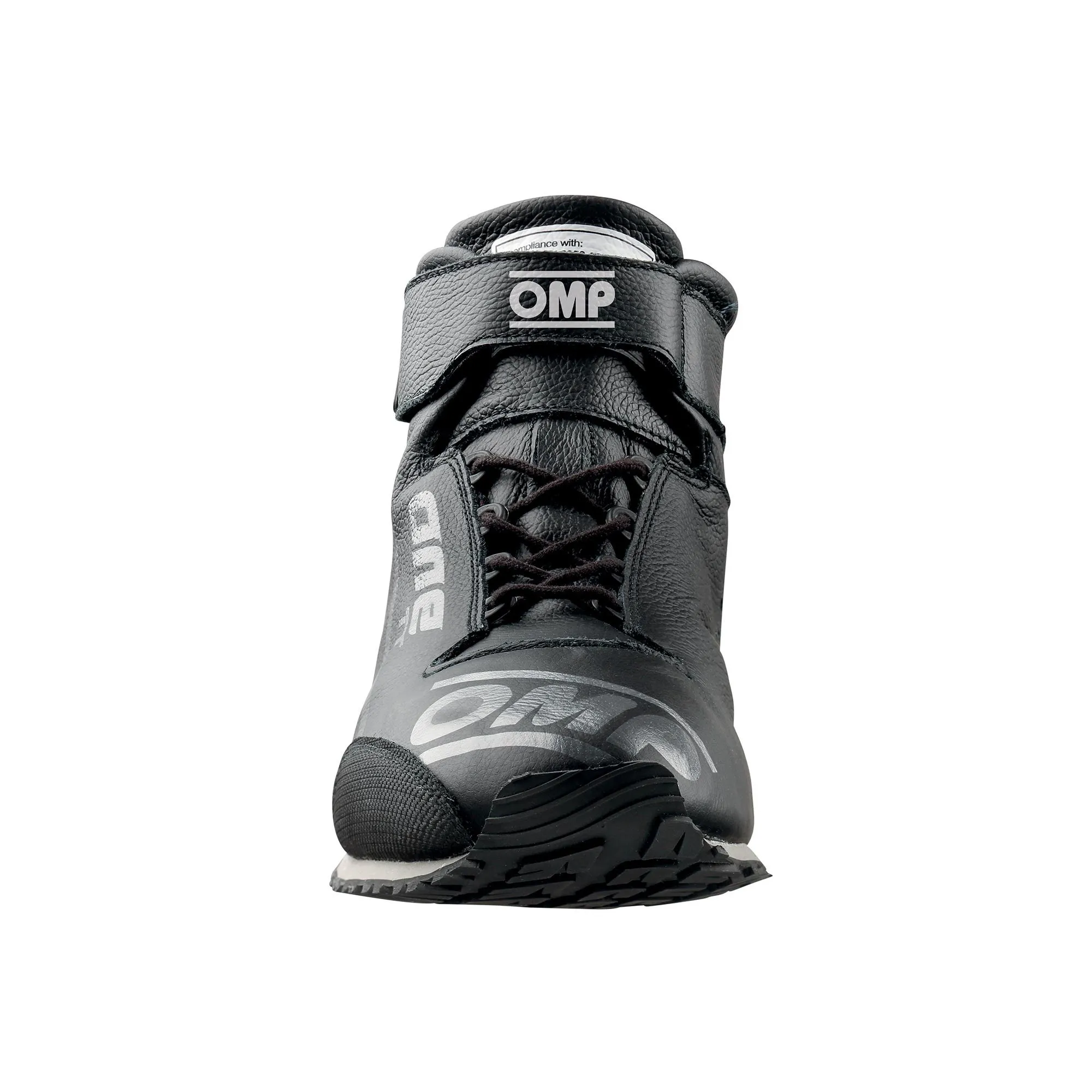 OMP One TT Mechanics/Co-Driver Boots [FIA 8856-2018] Black