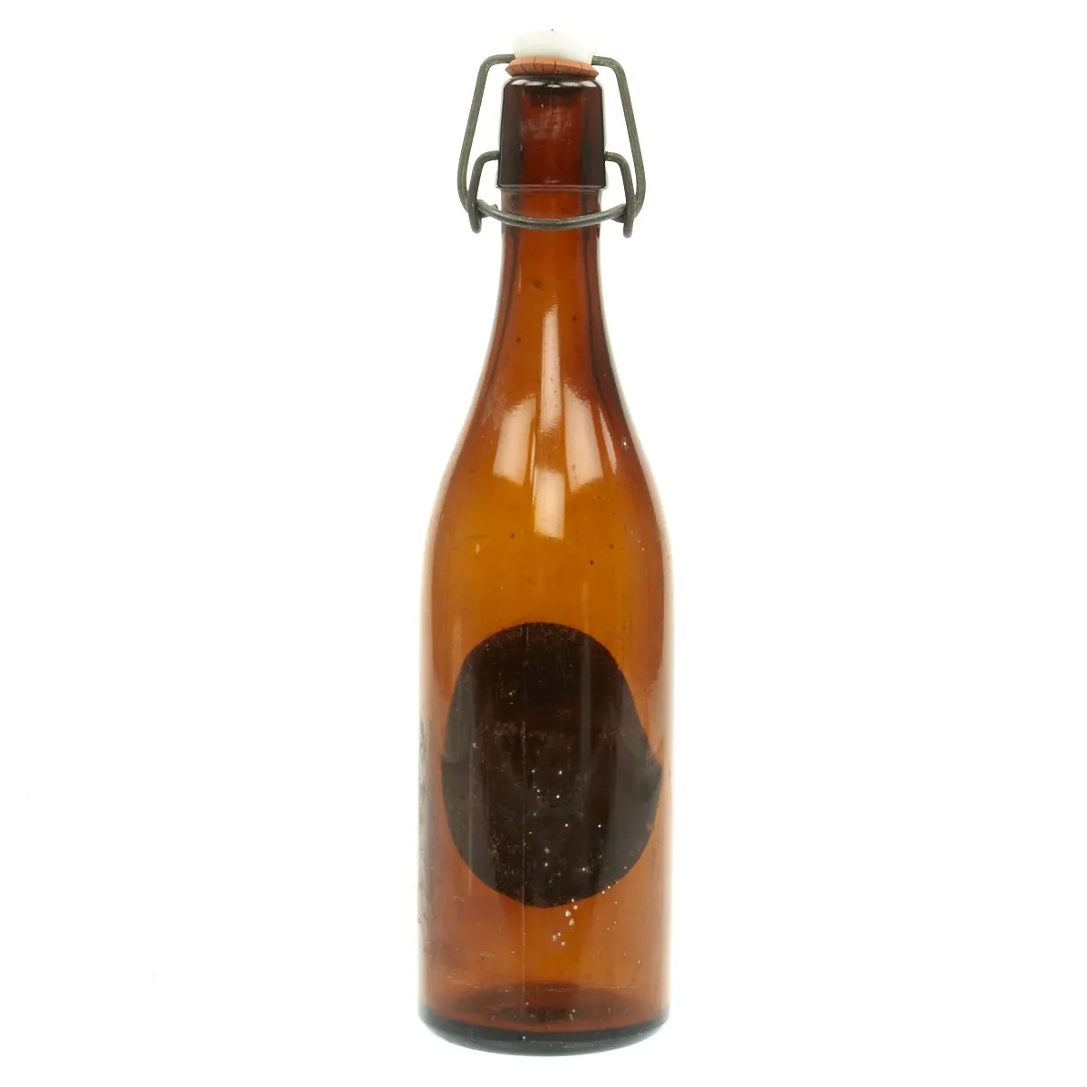 Original German Pre-WWII Air Sports Association Flip-Top Beer Bottle - Deutschen Luftsport-Derbandes