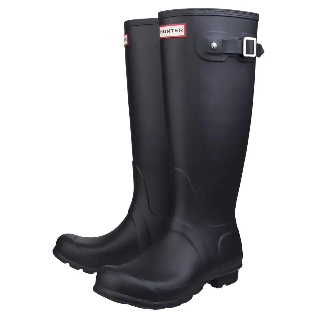 Original Tall Wellington Boots - Black by Hunter