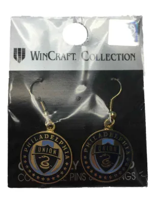 Philadelphia Union MLS WinCraft Sports Nickel Free Dangle Earrings