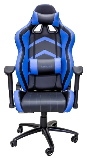 PRO-X SERIES/ 7608 GAMING CHAIR (BLUE & BLACK)