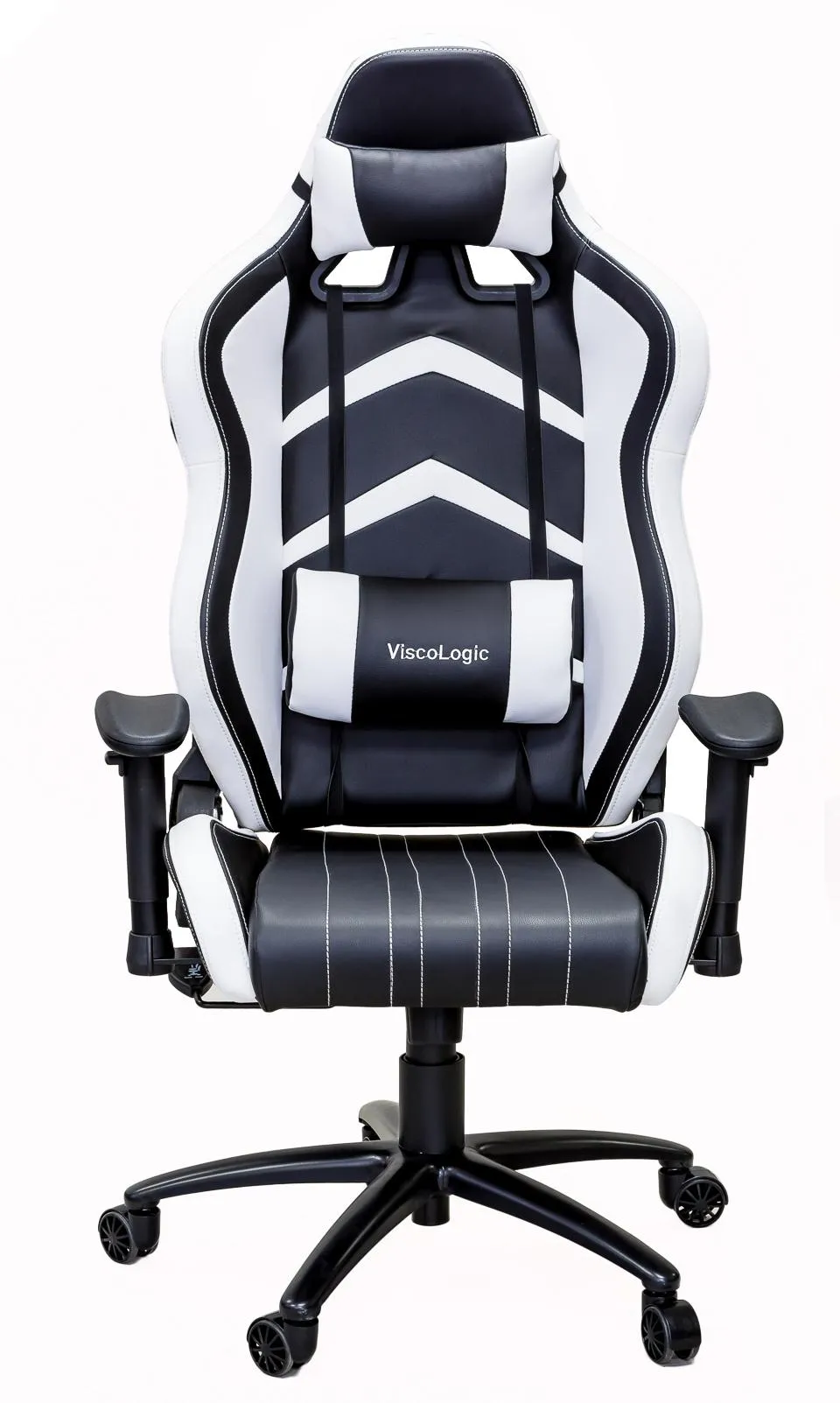 PRO-X SERIES/ 7608 GAMING CHAIR (WHITE & BLACK)