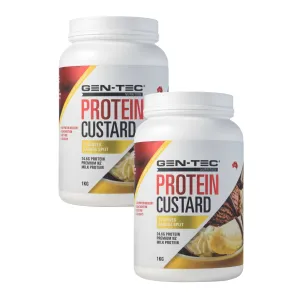 Protein Custard 1kg Twin Pack