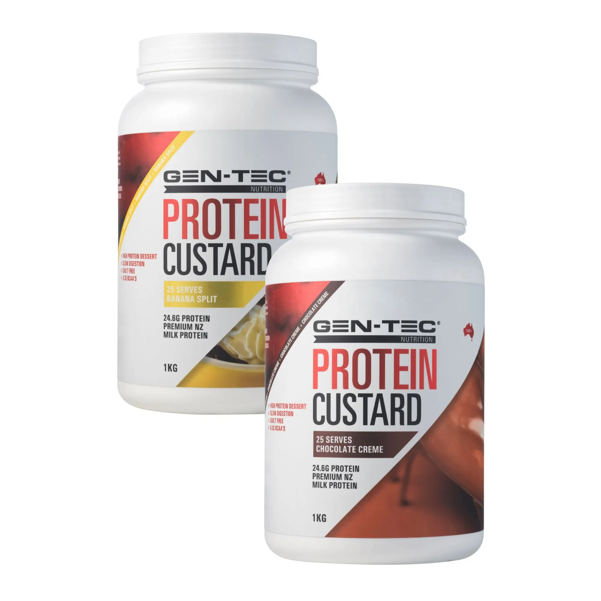 Protein Custard 1kg Twin Pack