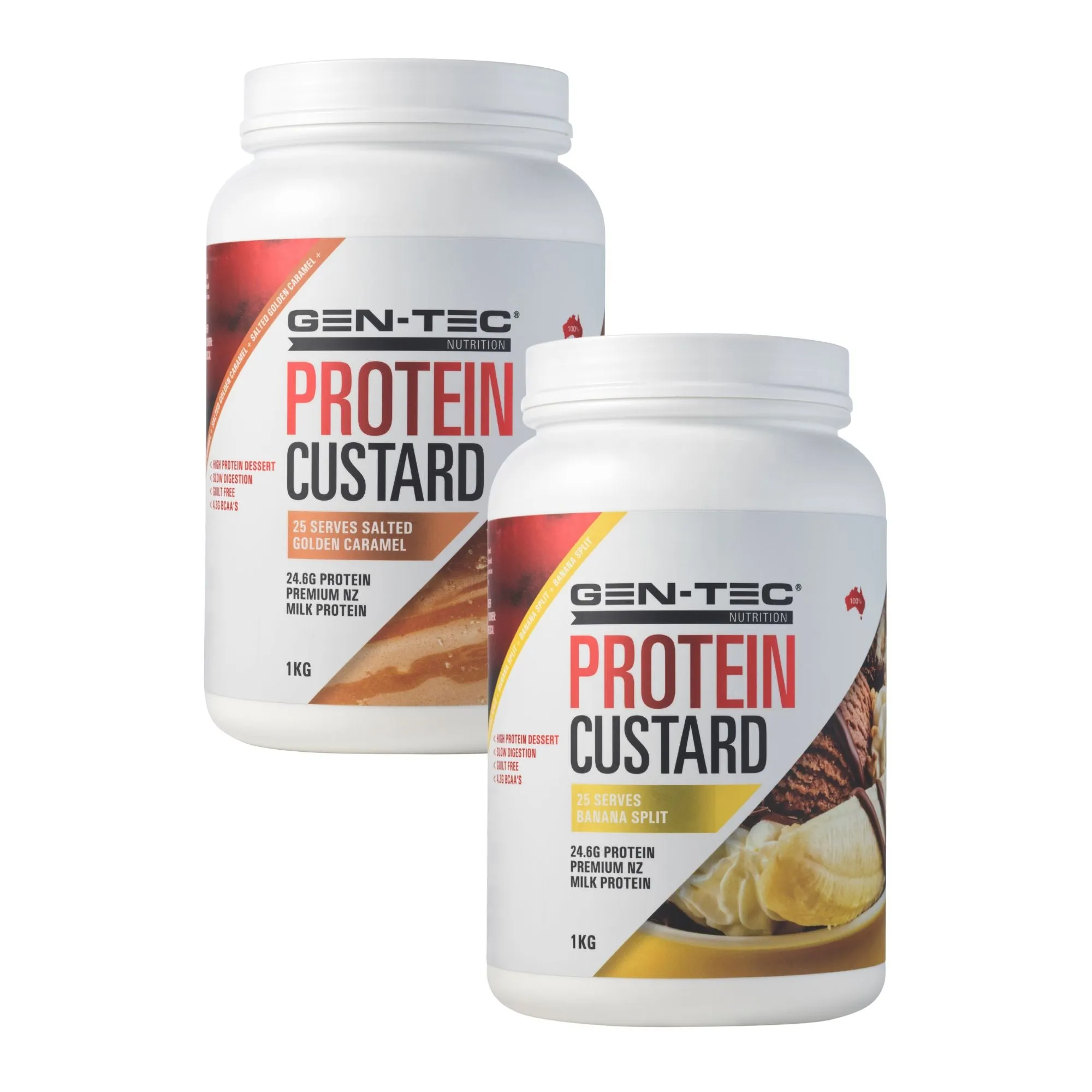 Protein Custard 1kg Twin Pack