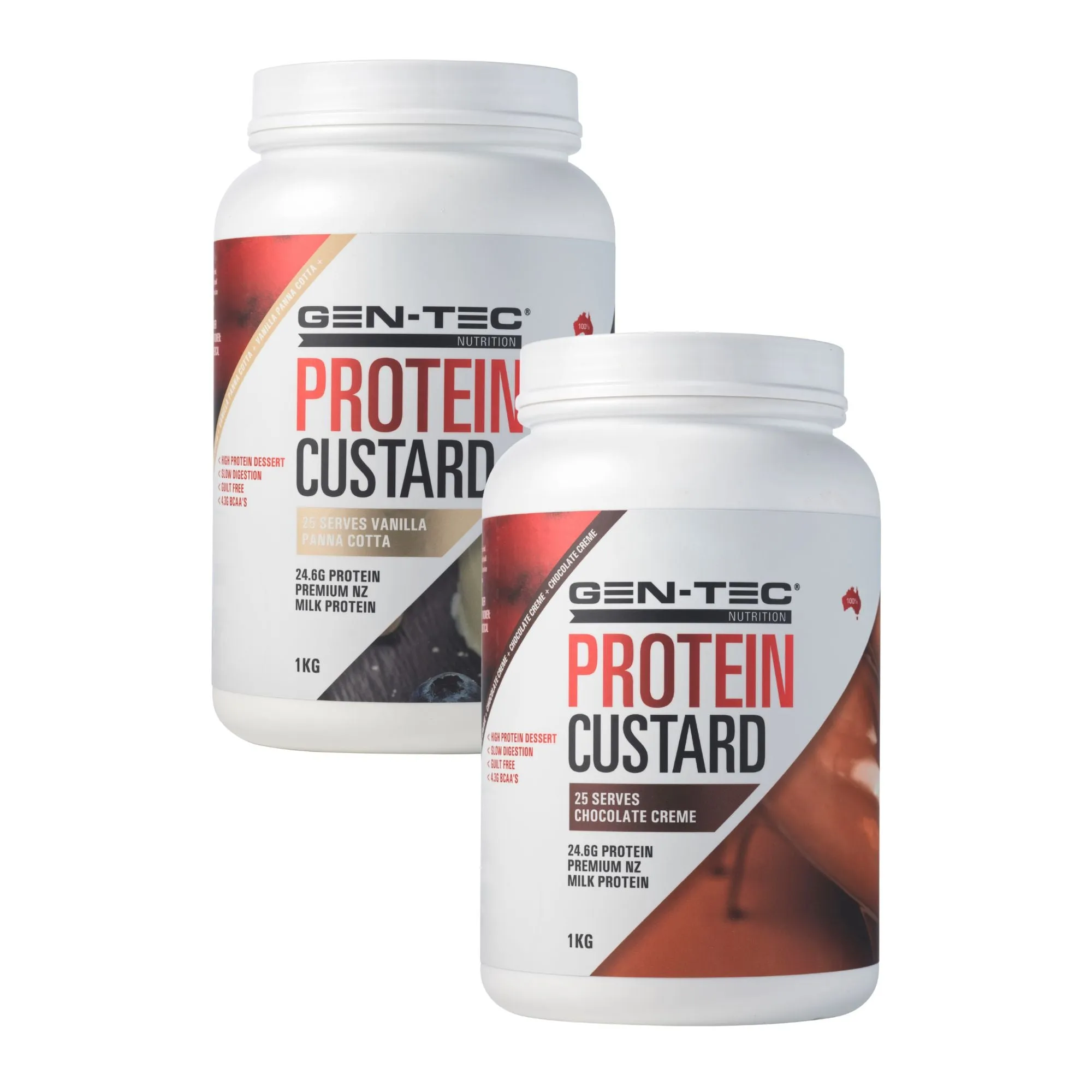 Protein Custard 1kg Twin Pack