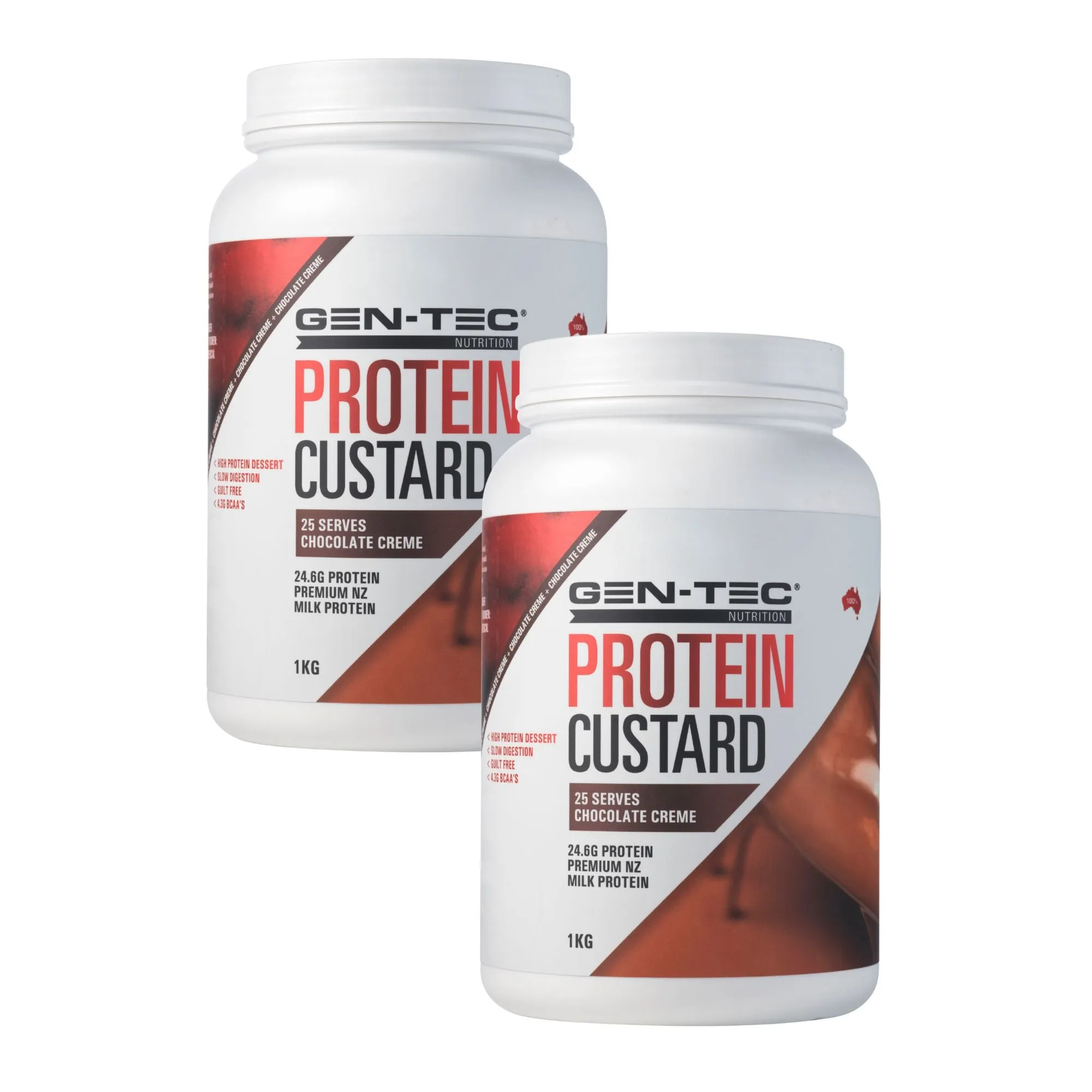 Protein Custard 1kg Twin Pack