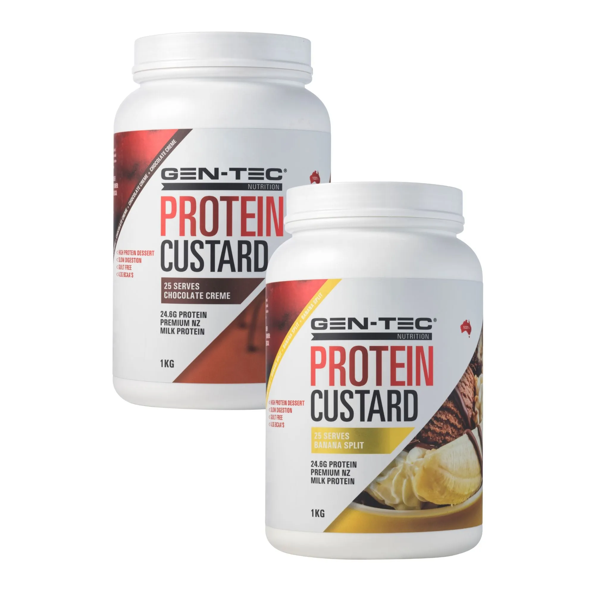 Protein Custard 1kg Twin Pack