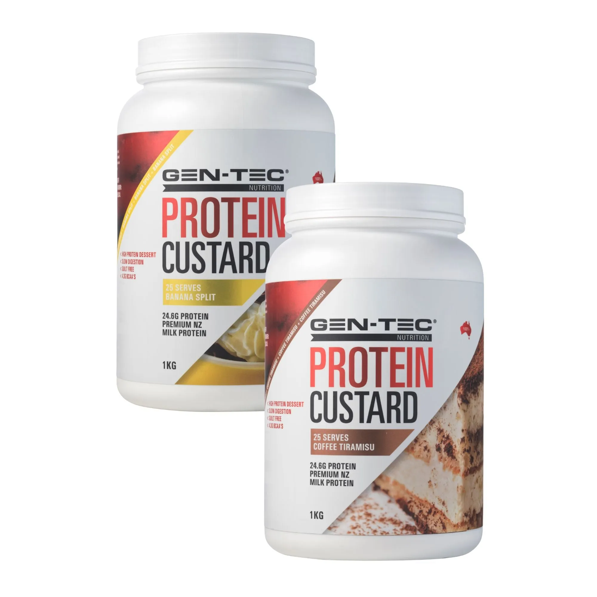 Protein Custard 1kg Twin Pack