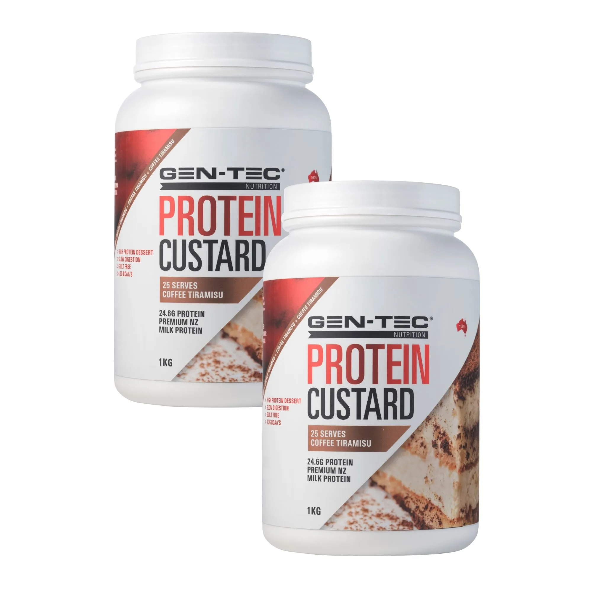 Protein Custard 1kg Twin Pack