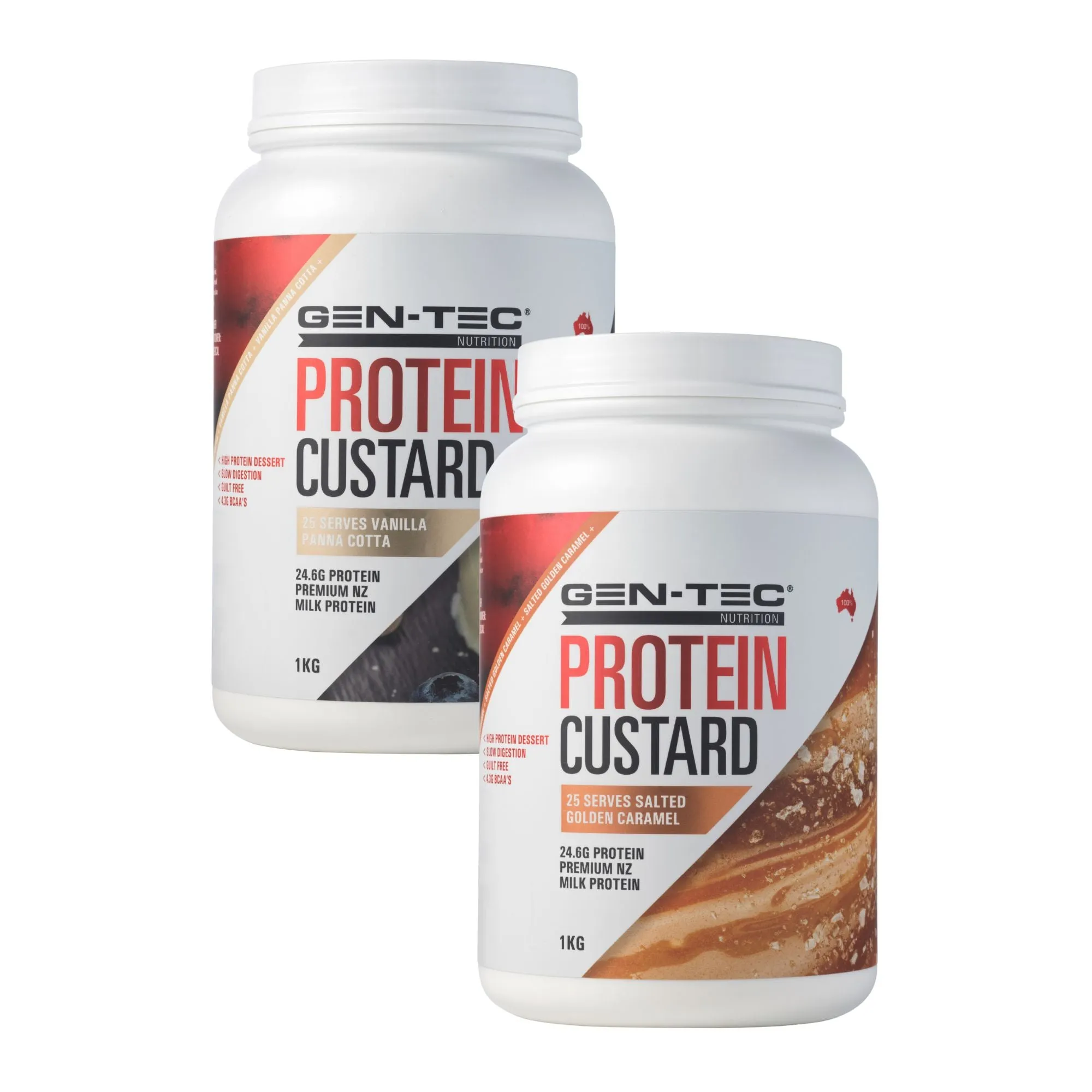 Protein Custard 1kg Twin Pack