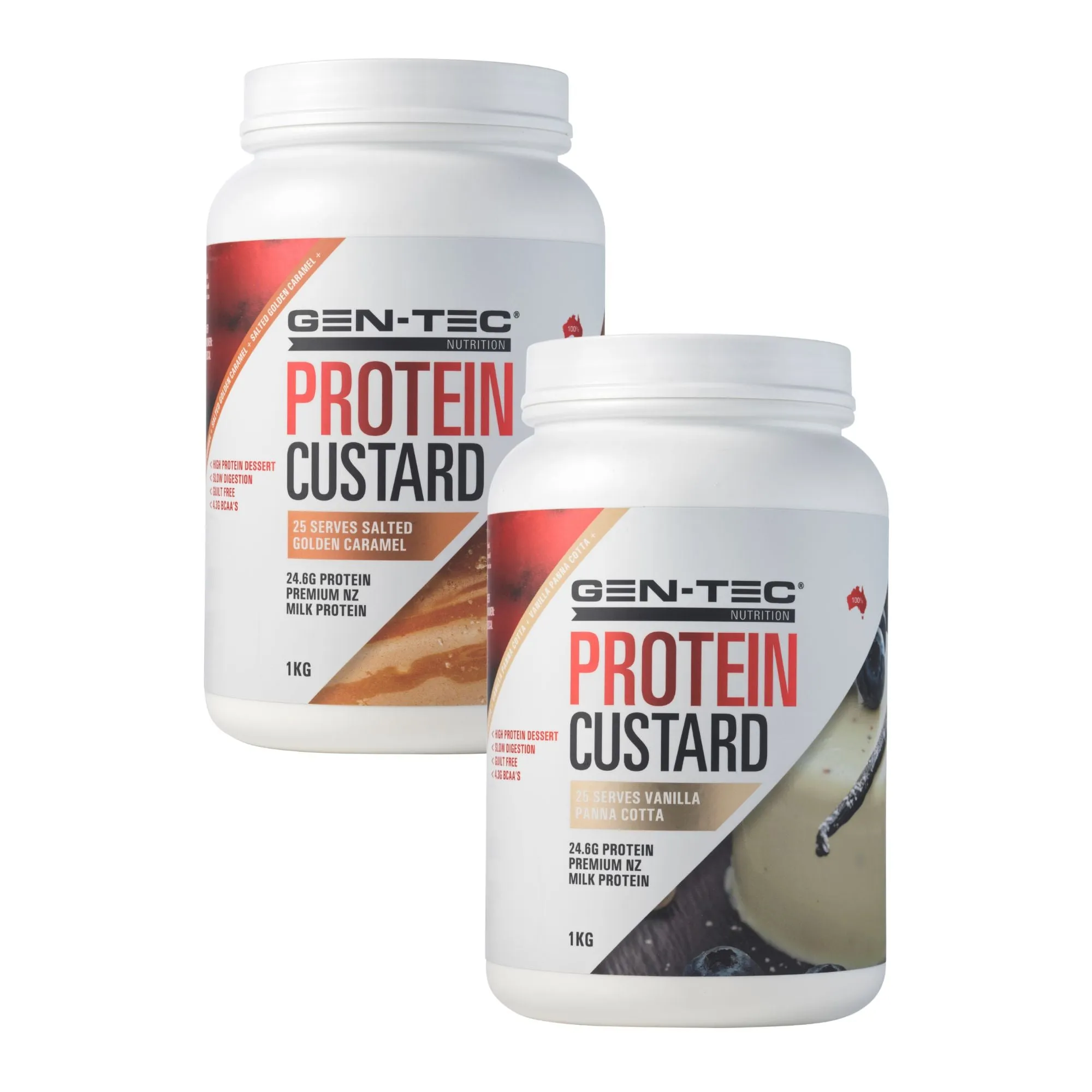 Protein Custard 1kg Twin Pack