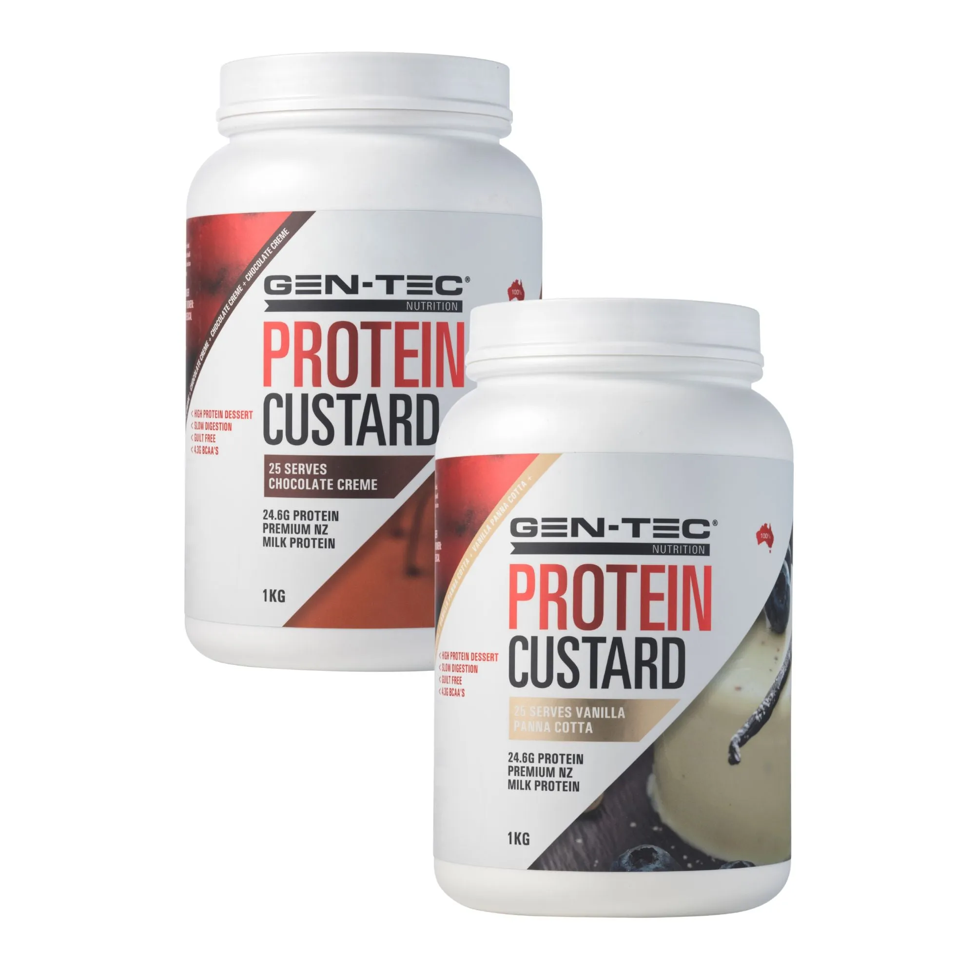 Protein Custard 1kg Twin Pack