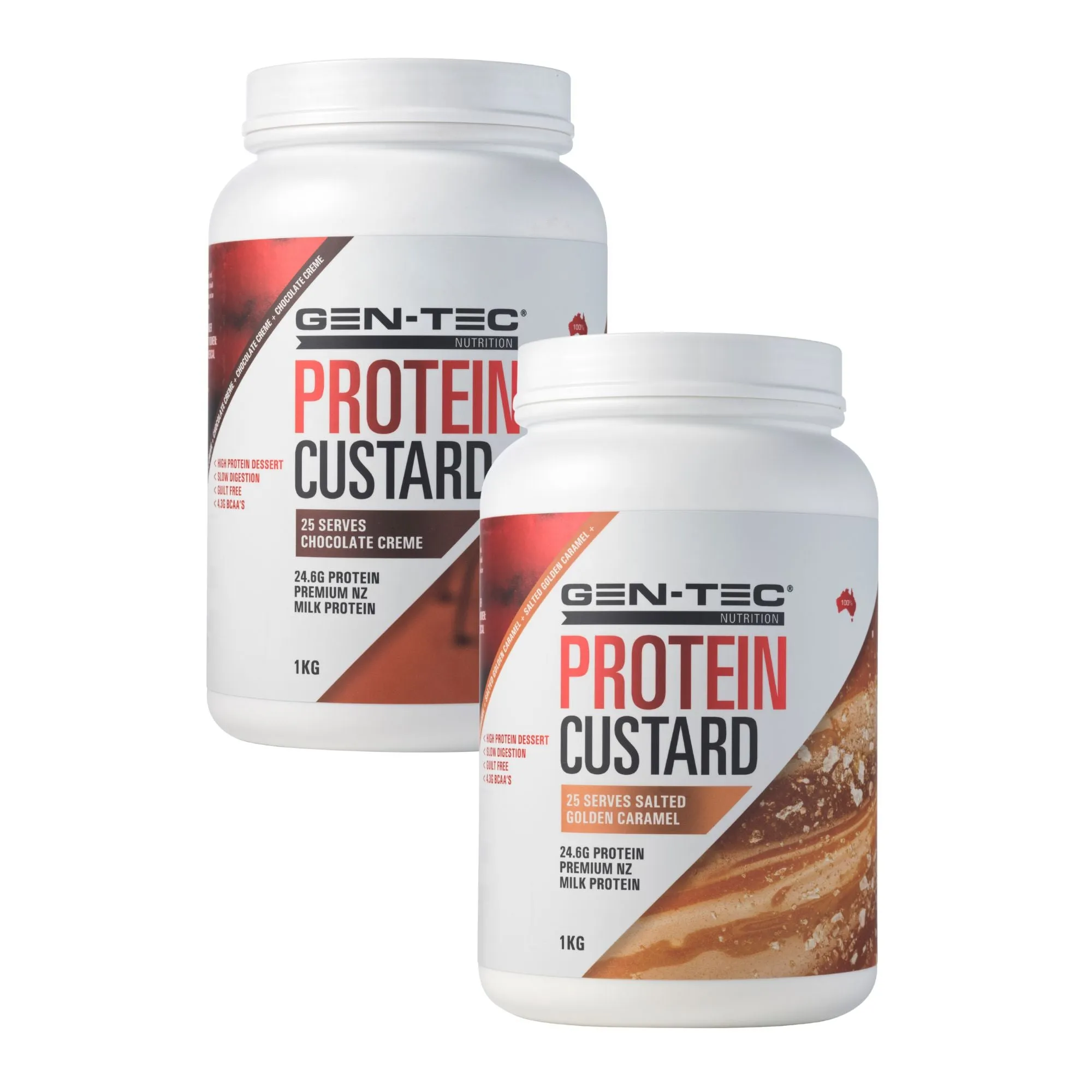 Protein Custard 1kg Twin Pack