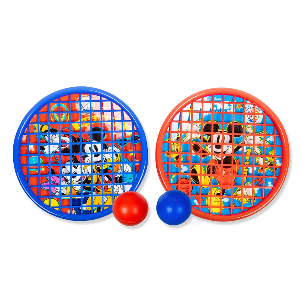 Return Gifts - Mini Fun Shot Hand Tennis Mickey & Friends (Pack of 3,5,12)